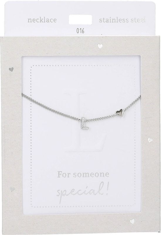 Heart of gold 016 L silver