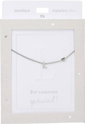 Heart of gold 016 L silver