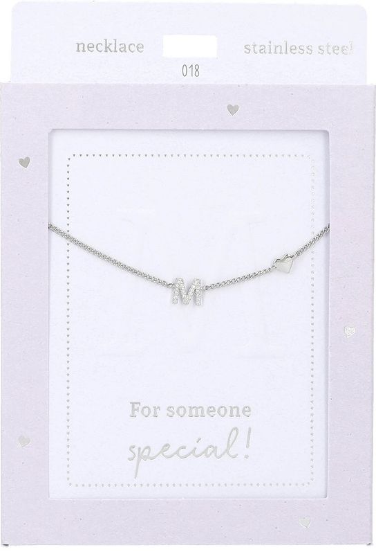 Heart of gold 018 M silver