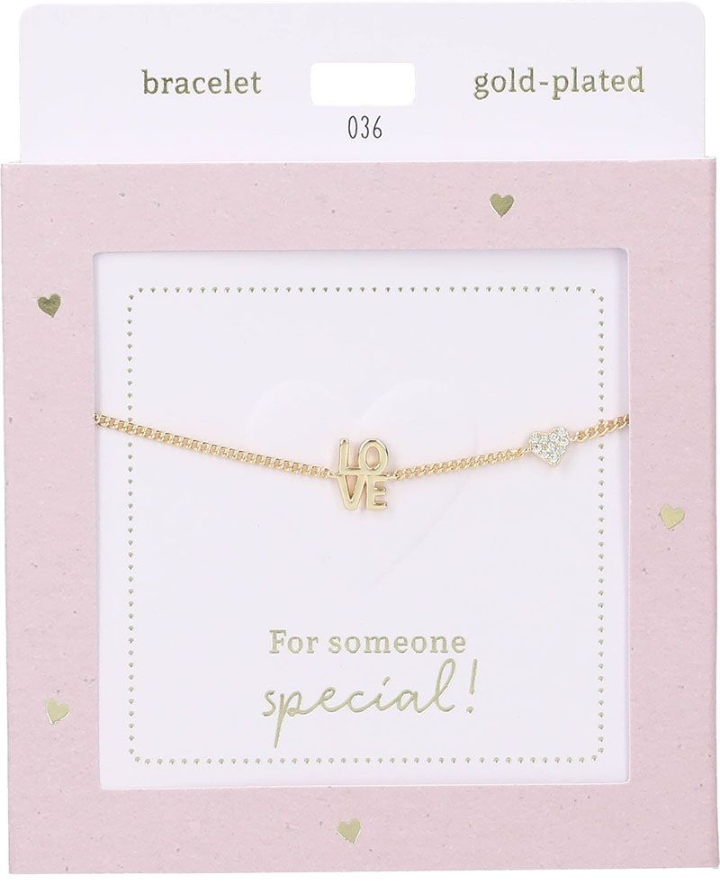 Heart of gold armband 036