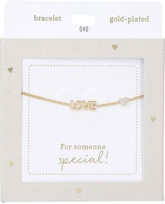 Heart of gold armband 040