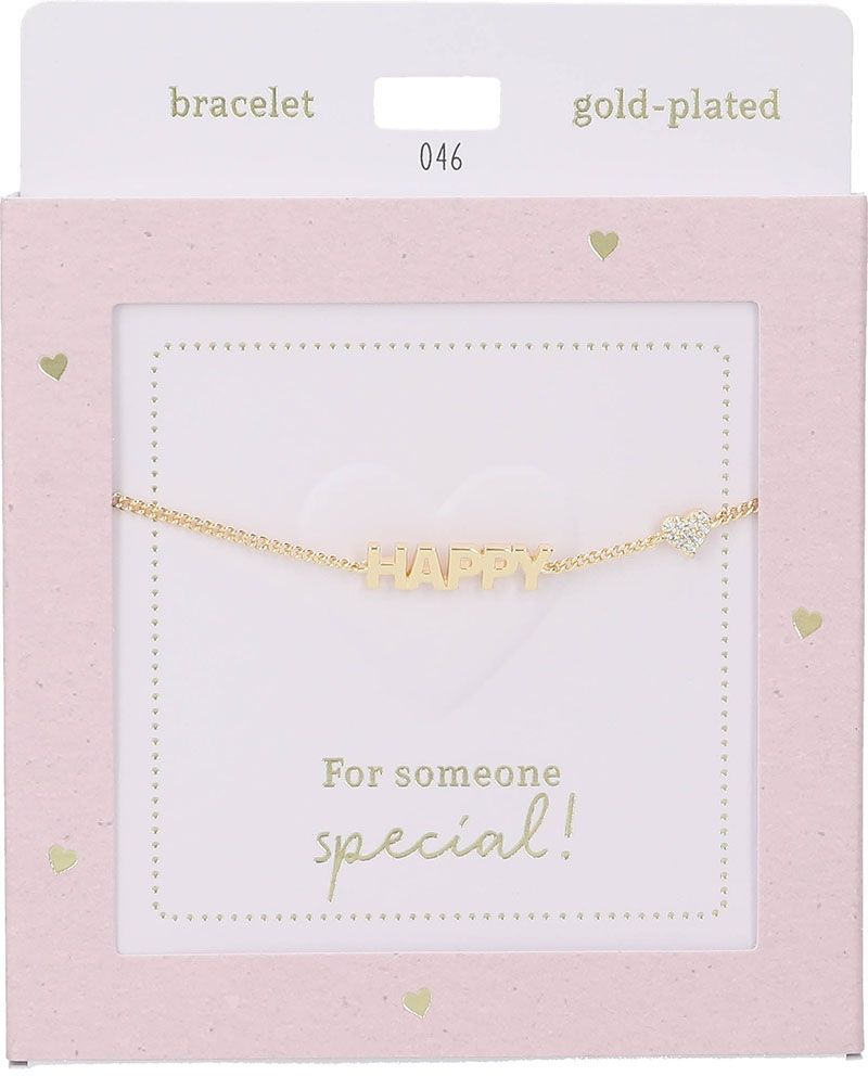 Heart of gold armband 046