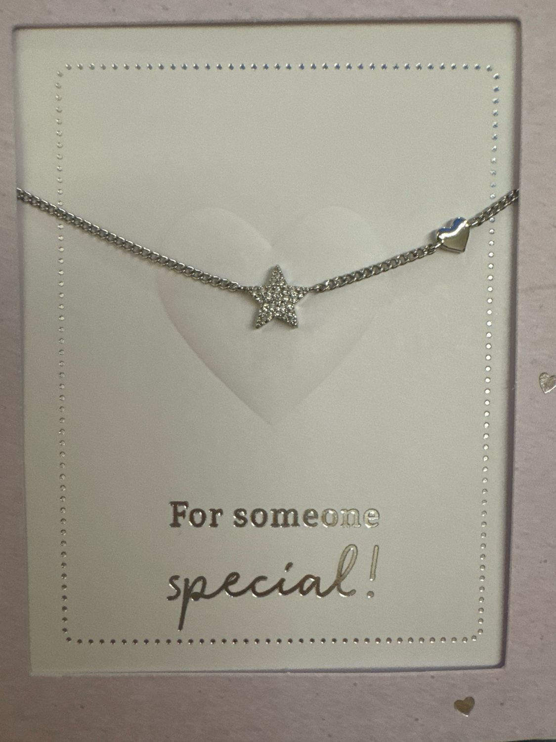 Heart of gold 045 star silver