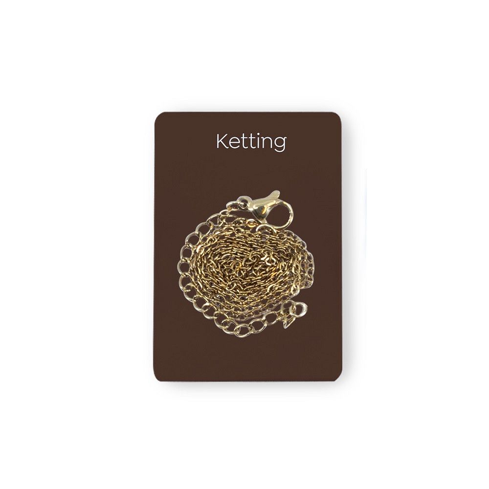 Gouden charms ketting