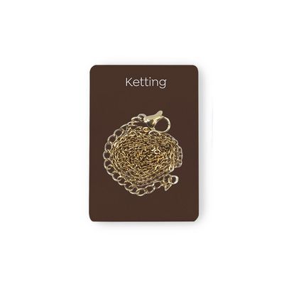 Gouden charms ketting