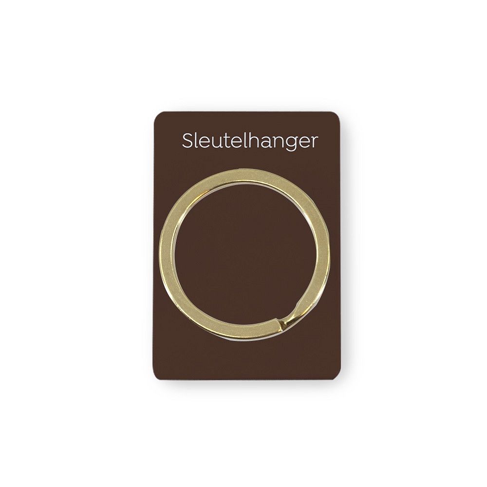 Gouden charms sleutelhanger