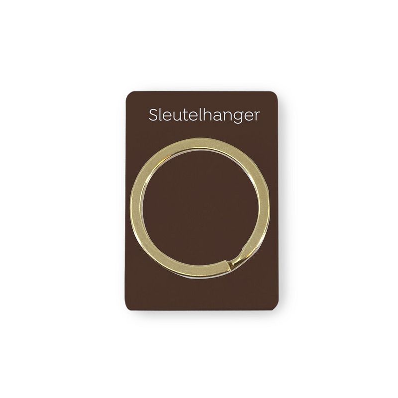 Gouden charms sleutelhanger