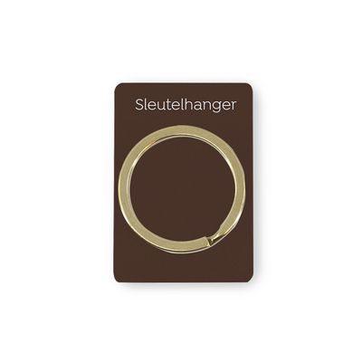 Gouden charms sleutelhanger