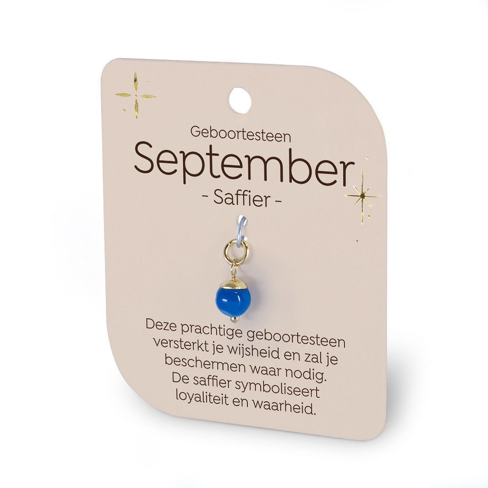 Gouden charms september