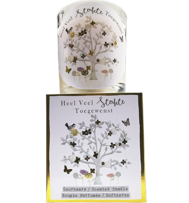 geurkaars in giftbox sterkte goud