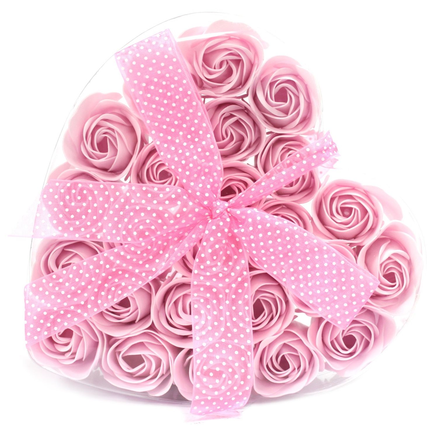 Cadeauset 24 zeeprozen - roze