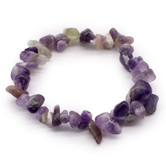 Bruisbal met amethist armband los