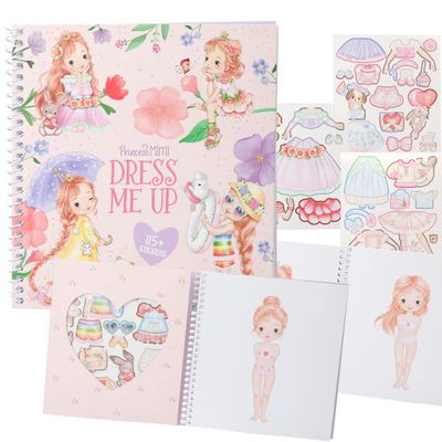 Princess Mimi dress me up stickerboek