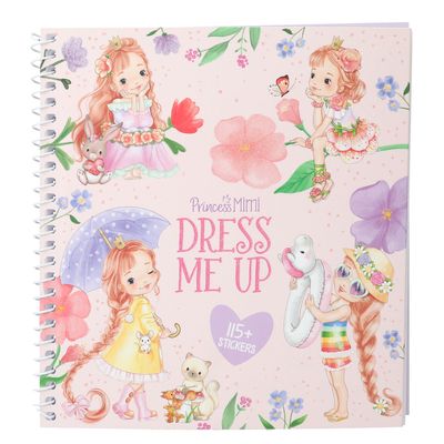 Princess Mimi dress me up stickerboek