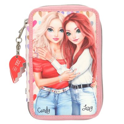 TOPModel 2-vaks etui heart to heart