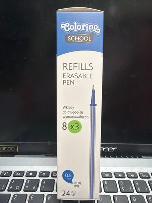 Navulling uitwisbare pen MODEL B