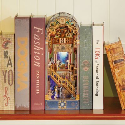 DIY book nook spacetime museum