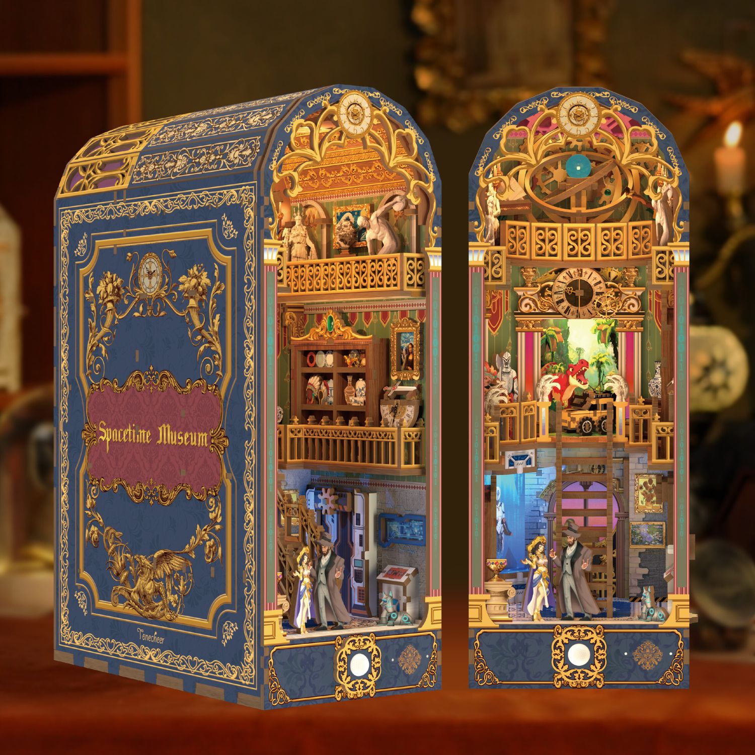 DIY book nook spacetime museum