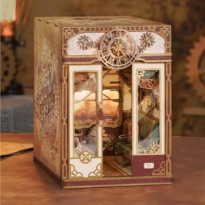 DIY book nook steam fantasy
