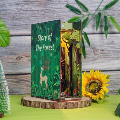 DIY book nook Story of the Forest
