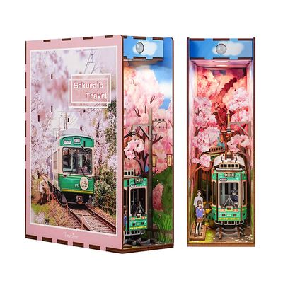 DIY booknook sakura's travel