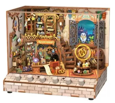 DIY huisje magic shop