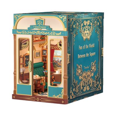 DIY book nook european travels