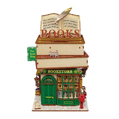 DIY desk bin bookstore