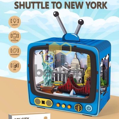 DIY klein tv'ke New York
