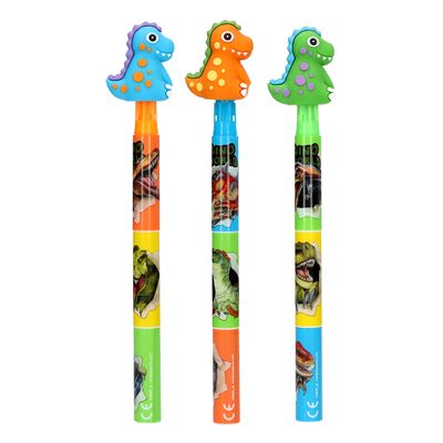 Dino World highlighter met dino topper