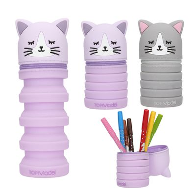 TOPModel silicone etui BLOOMING KITTY