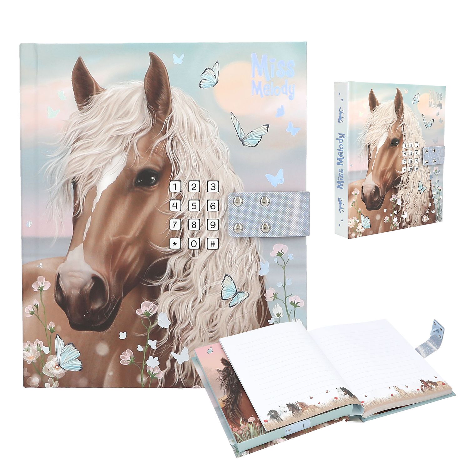 Miss Melody dagboek met code en geluid