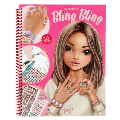 TOPModel Create your BLING BLING kleurboek, sieraden