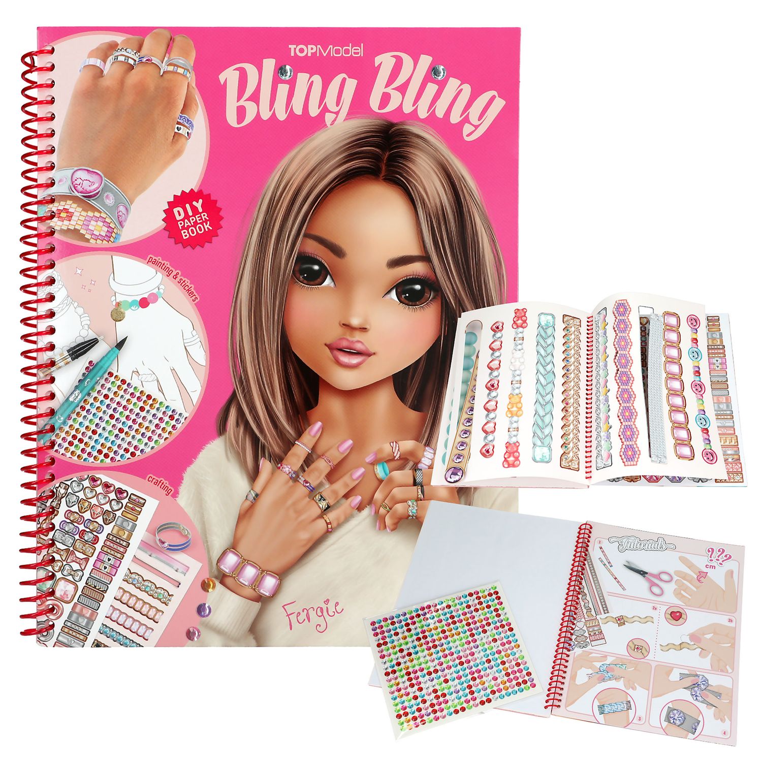 TOPModel Create your BLING BLING kleurboek, sieraden