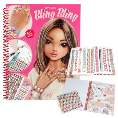 TOPModel Create your BLING BLING kleurboek, sieraden