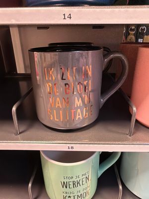 Mok 18 bloei van mijn slijtage