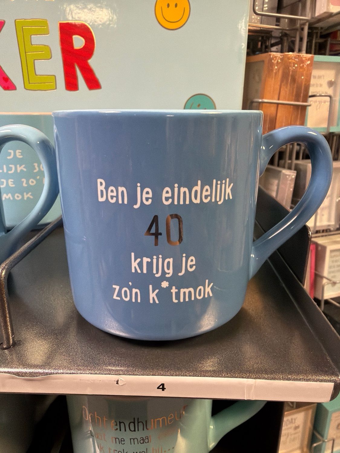 Mok 4 ben je eindelijk 40