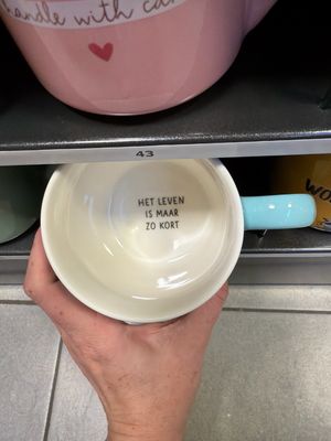 Mok 47 geniet van elk dag