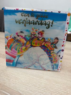 Diddl 3D wenskaart motief 13