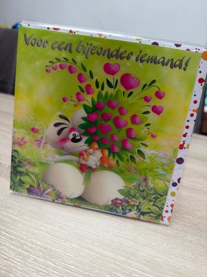 Diddl 3D wenskaart motief 22