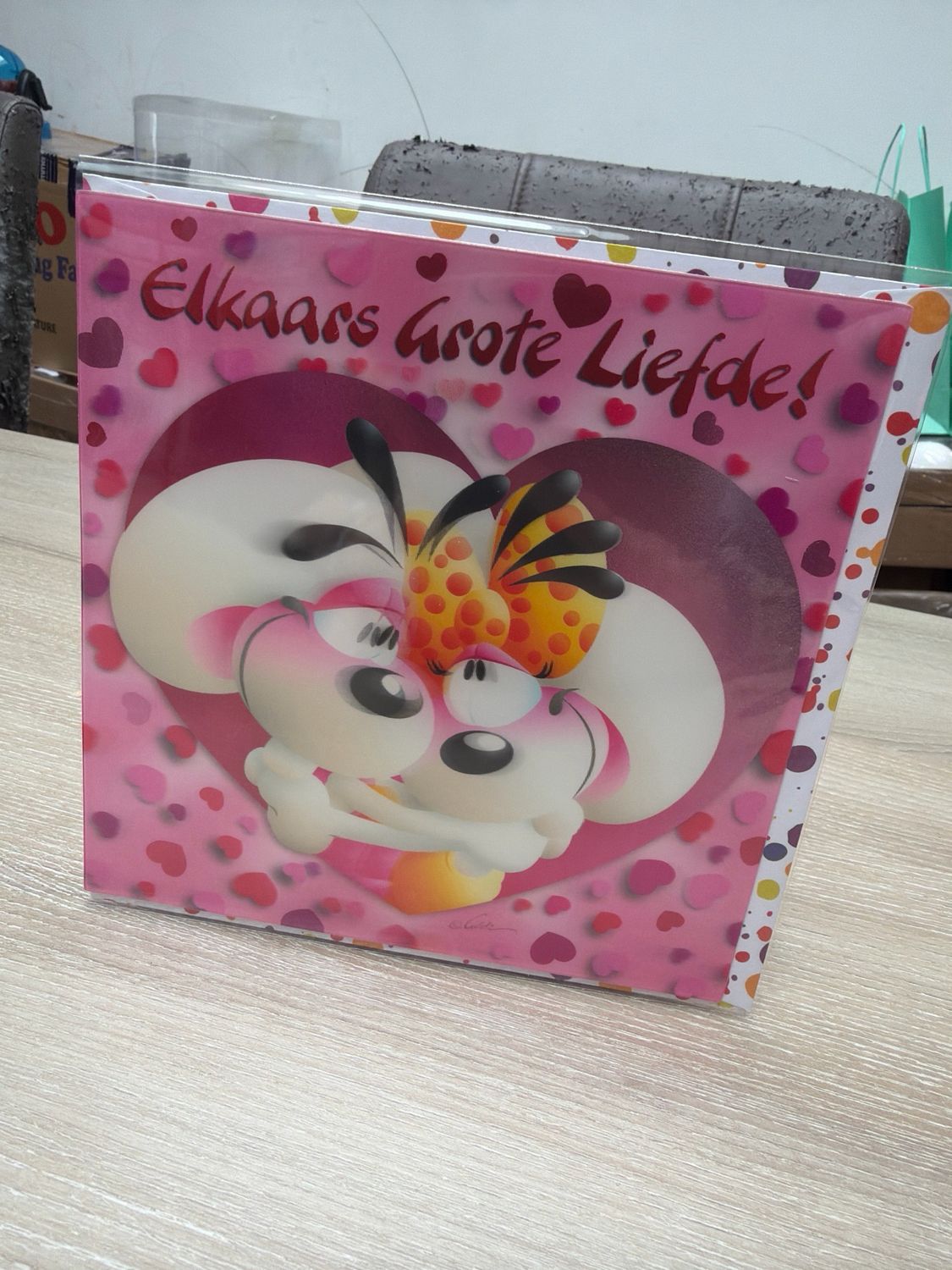 Diddl 3D wenskaart motief 29