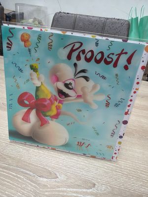 Diddl 3D wenskaart motief 4