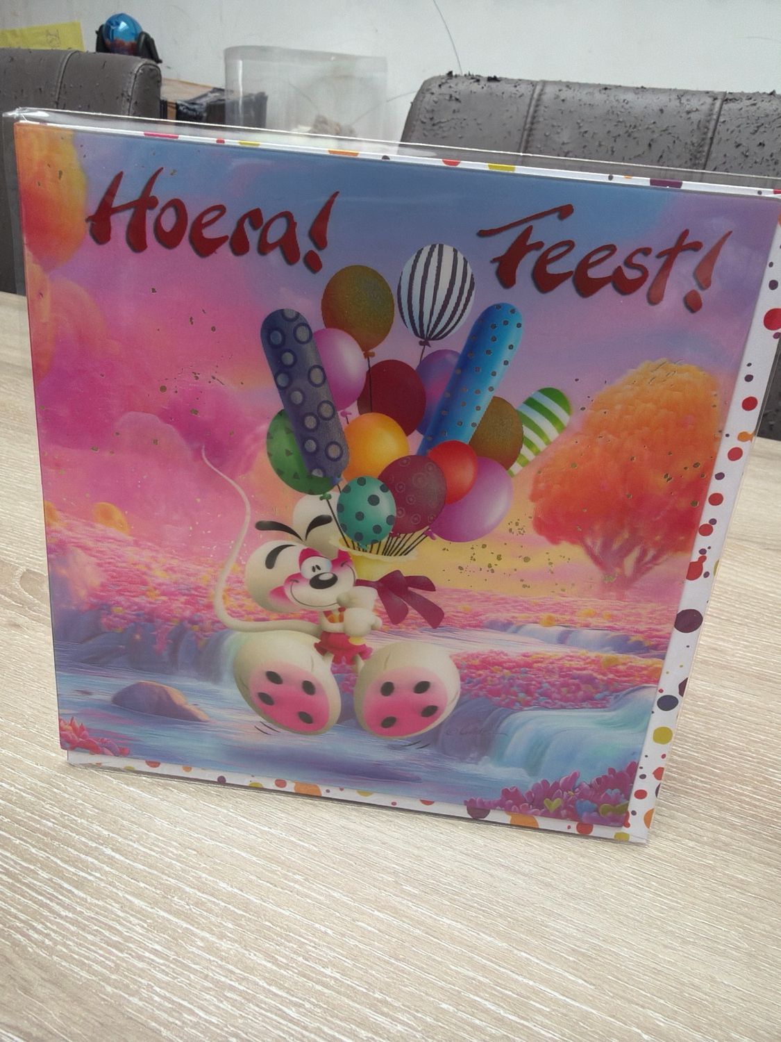 Diddl 3D wenskaart motief 14