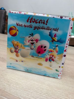 Diddl 3D wenskaart motief 19