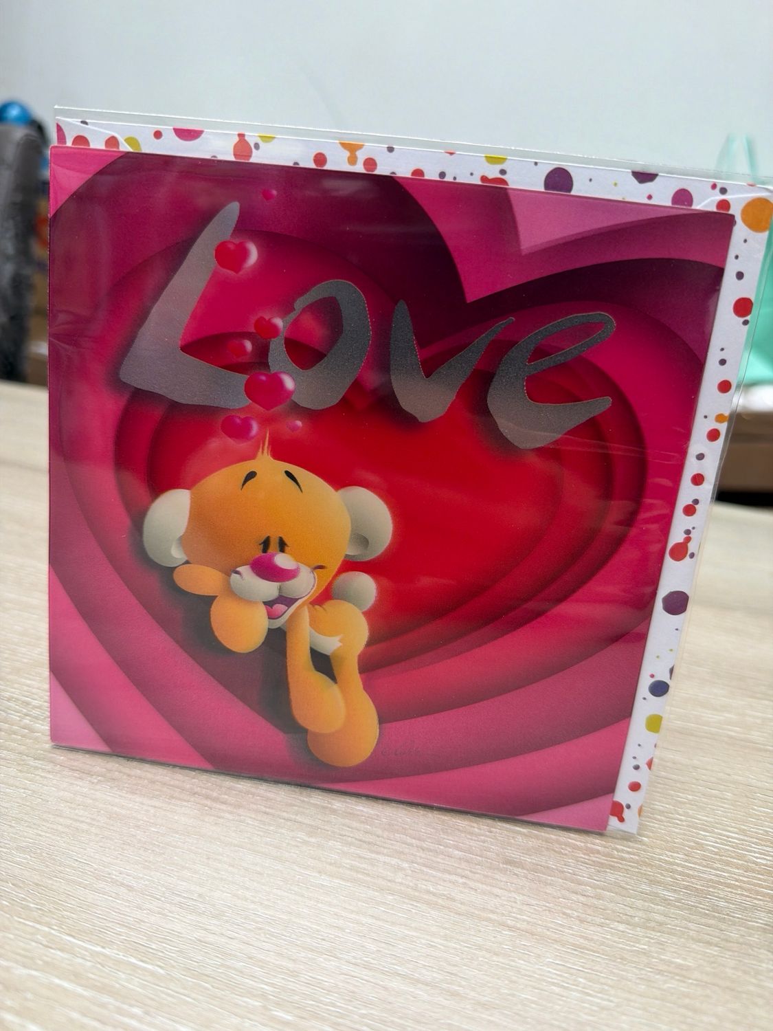 Diddl 3D wenskaart motief 26