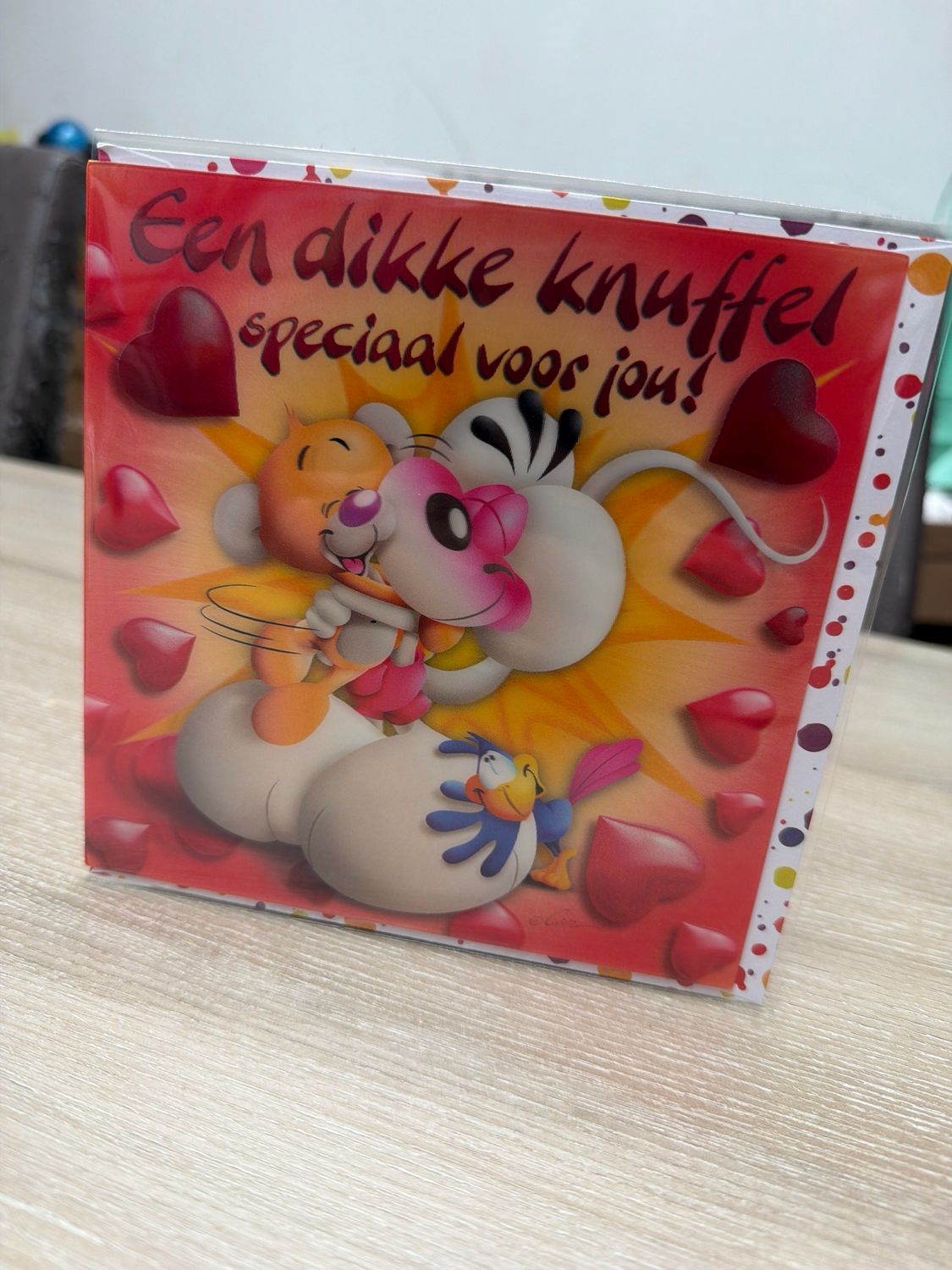 Diddl 3D wenskaart motief 33