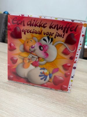 Diddl 3D wenskaart motief 33