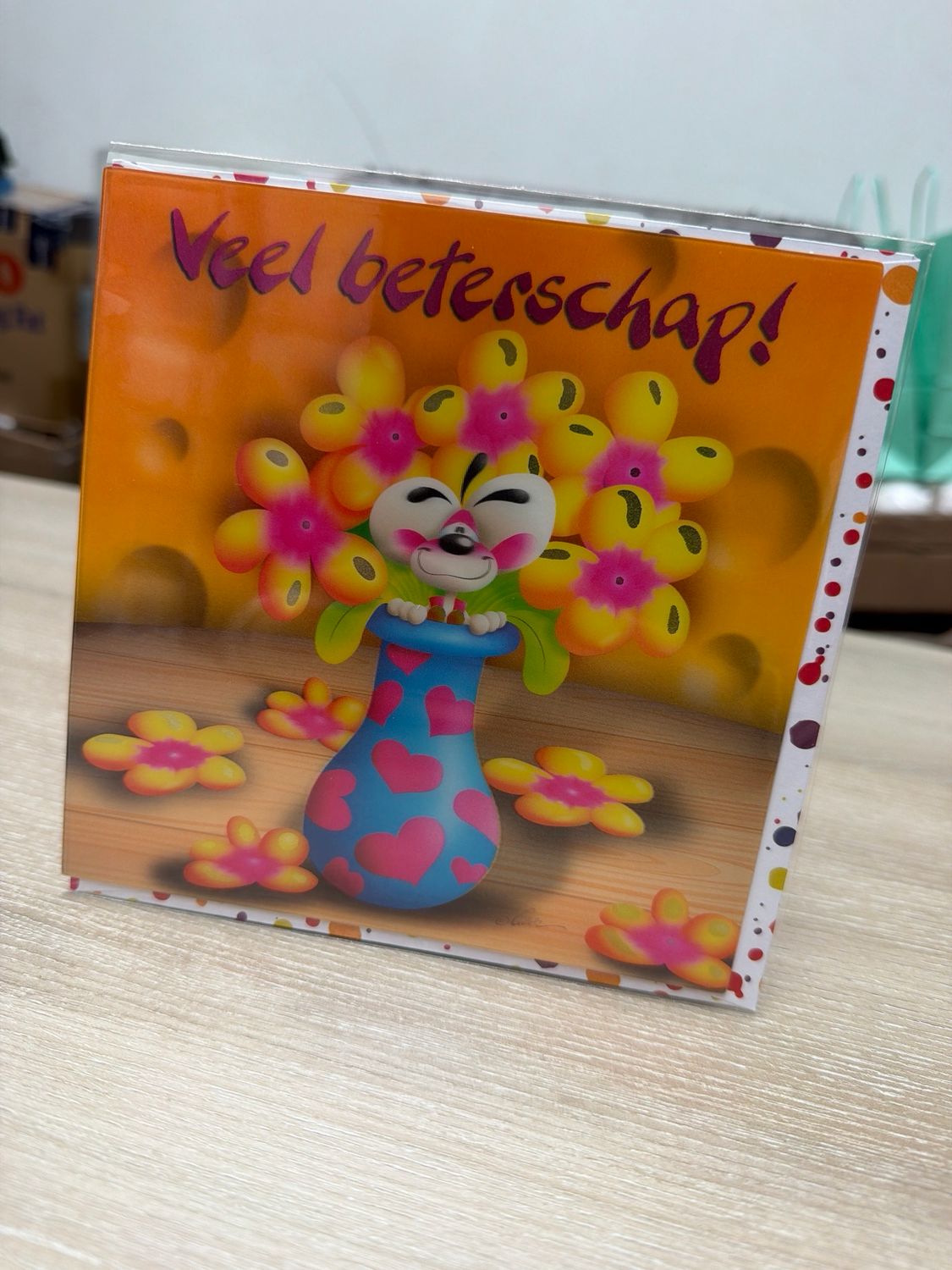 Diddl 3D wenskaart motief 34