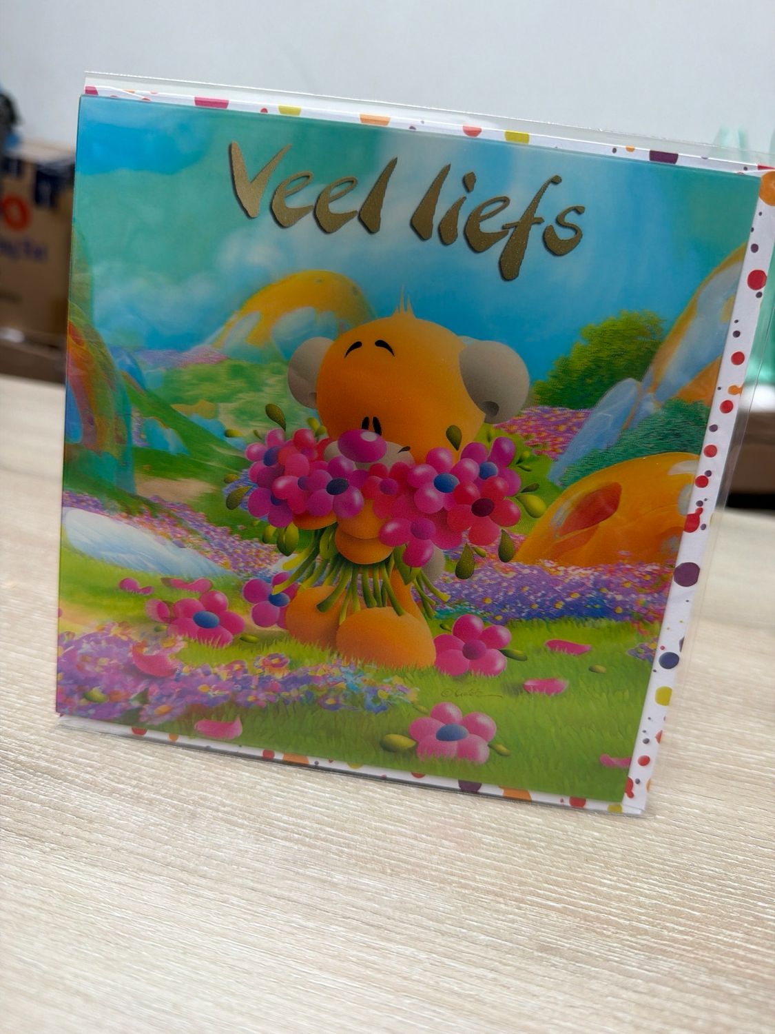 Diddl 3D wenskaart motief 35