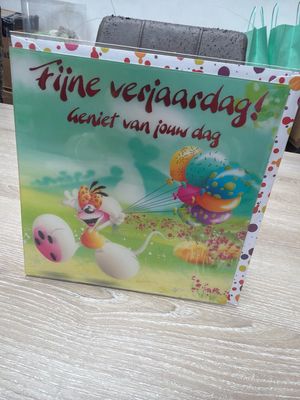 Diddl 3D wenskaart motief 2